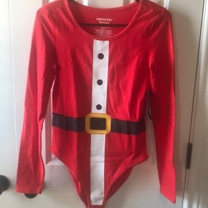 NWT Chemistry Santa Claude suit unitard!